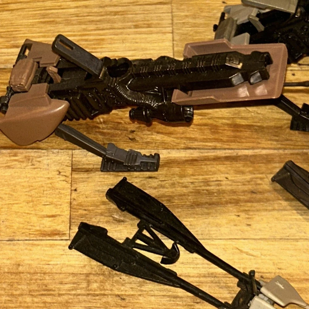 Vintage 1983 Star Wars Speeder Bike Front End & Frames Kenner ROTJ D2